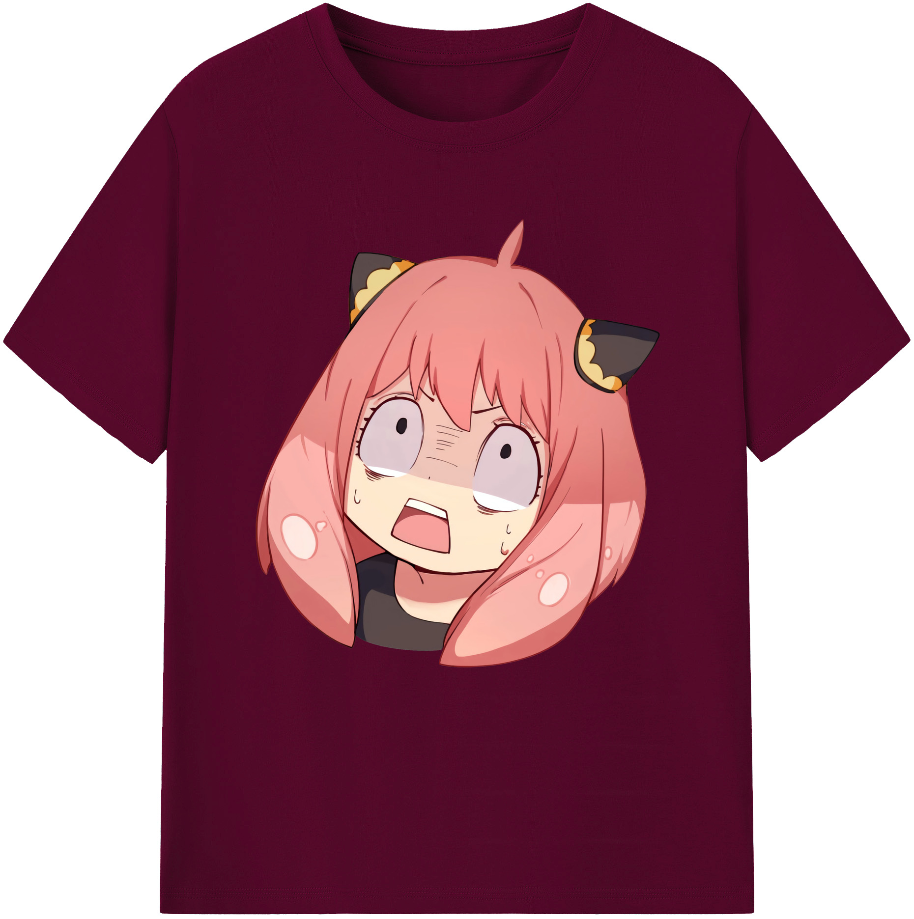 （画像用） SPY×FAMILY间谍家家酒 レディースカジュアルプリントTシャツ（綿100％）